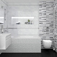 Роял Плитка настенная коричневая 60046 20х60 глянцевая_2